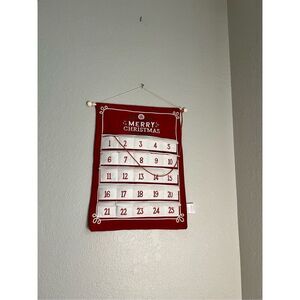 WONDERSHOP TARGET‎ 22.5” X 15.5“ Felt Christmas Countdown Advent Calendar
